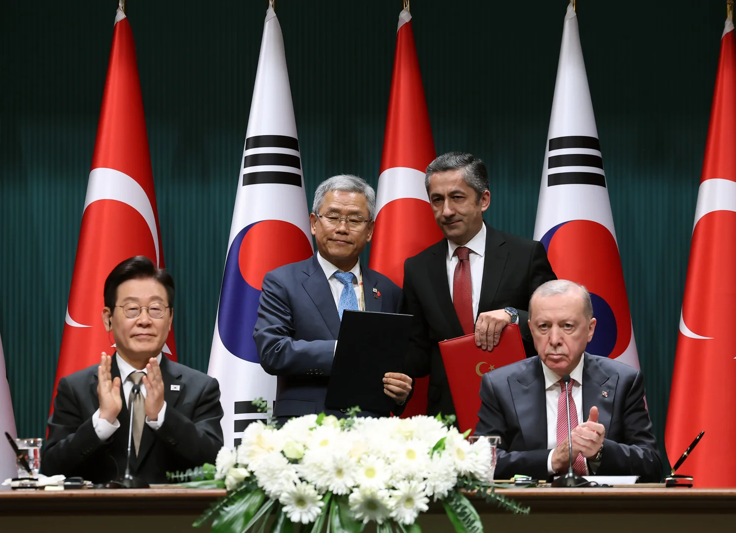 Türkiye ile Güney Kore arasında 3 anlaşma imzalandı