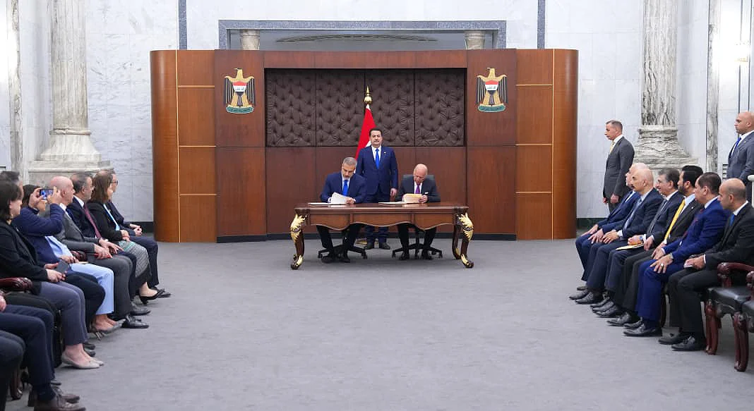 Türkiye ile Irak arasında su alanında işbirliği projelerinin finansmanı için "mekanizma belgesi" imzalandı