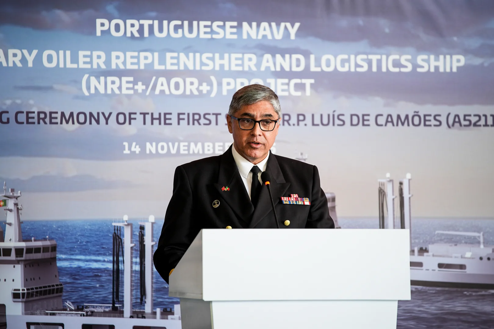 Türkiye'nin Portekiz için üreteceği askeri gemilerin ilkinin yapımına başlandı