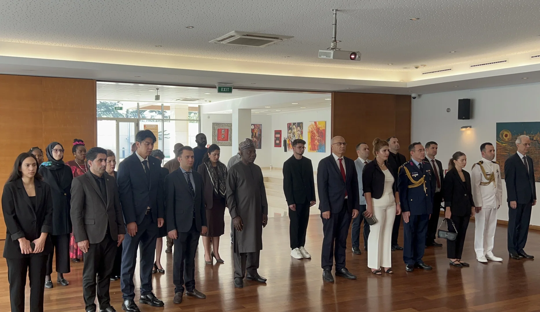 Ulu Önder Atatürk, ebediyete intikalinin 87'nci yılında Nijerya'da anıldı