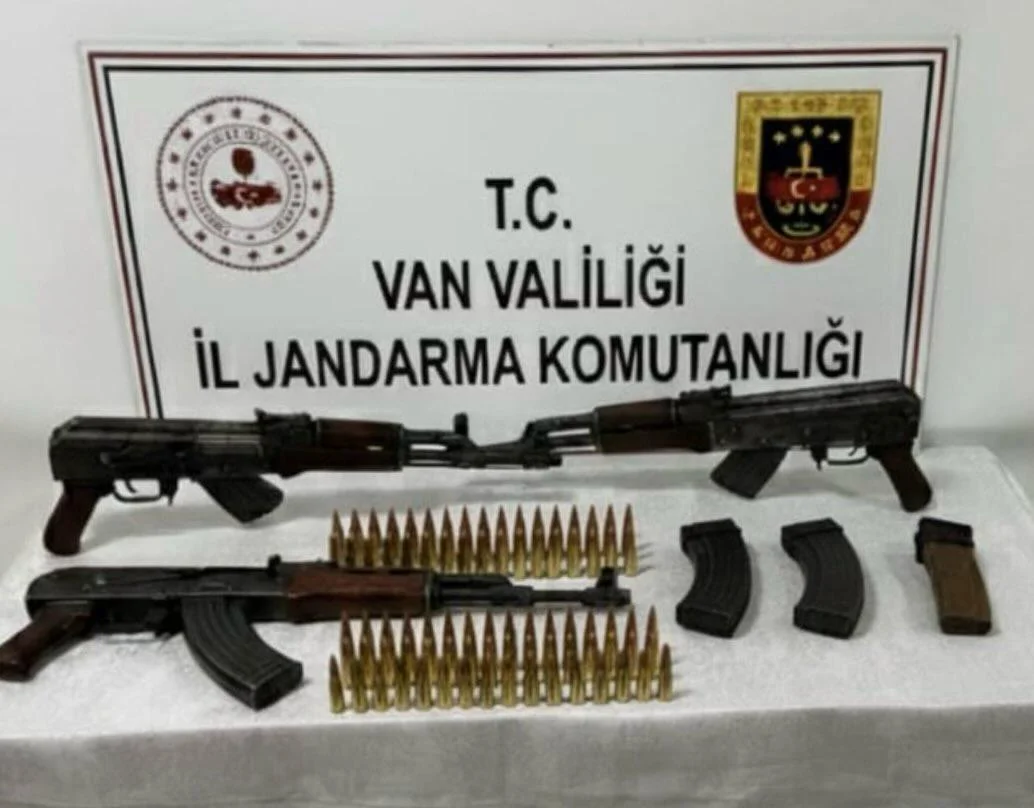Van'da silah kaçakçılığı operasyonunda 2 şüpheli yakalandı