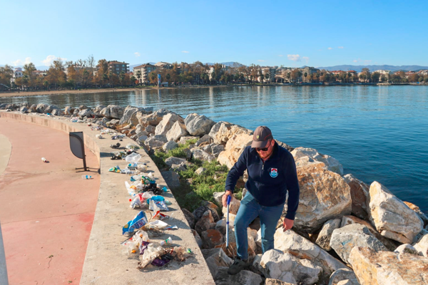 Yalova Şiir Yolu'nda çevre temizliği