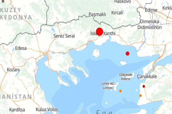 Yunanistan'da deprem