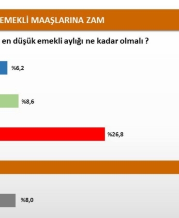 2026 yılında en düşük emekli aylığı ne kadar olmalı? Kamuoyu araştırması açıklandı