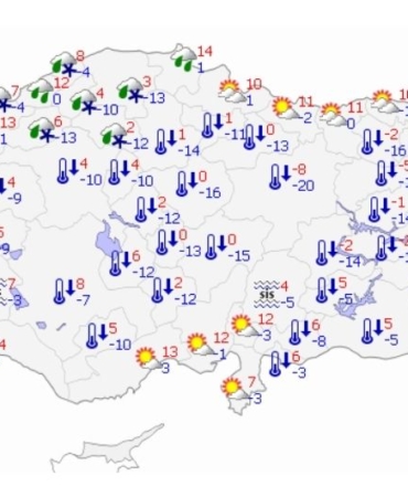 24 kent için sarı kod! Meteoroloji'den kar, sağanak ve fırtına uyarısı!