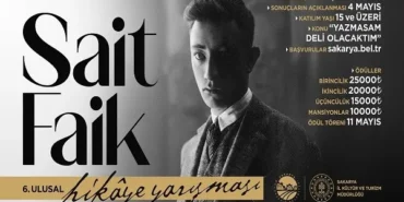 6. Ulusal Sait Faik Hikaye Yarışması başlıyor