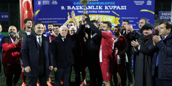 9. Başkanlık Kupası Personel Futbol Turnuvası sona erdi