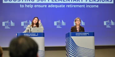 AB Komisyonu üyesi Maria Luis Albuquerque basın toplantısı düzenledi