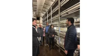 Aday çiftçiler sahada teorik bilgilerini pekiştirdi