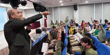 Adıyaman'da Cumhuriyet Ortaokulu'ndan Filistin için farkındalık etkinliği