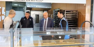 Adıyaman’da fırın ve gıda işletmelerine zabıta denetimi