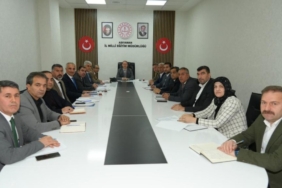 Adıyaman’da Haftalık Eğitim Değerlendirme Toplantısı yapıldı