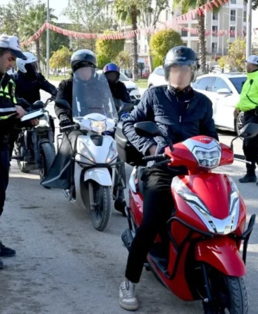 Adıyaman’da Trafikte Motosiklet Denetimi Hız Kesmedi
