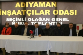Adıyaman İnşaatçılar Odası’nda Hakan Yanar yeniden başkan seçildi  - Videolu Haber