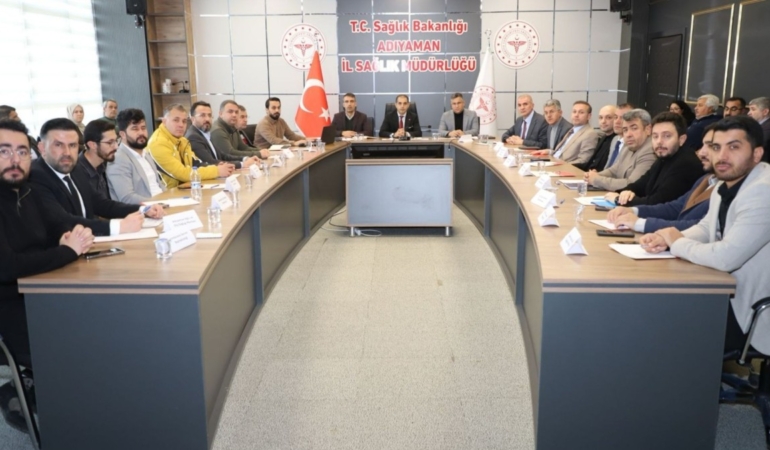 Adıyaman sağlık altyapısı için 2026 yılı yol haritası belirlendi