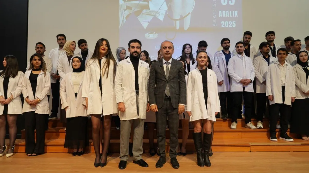 Adıyaman Üniversitesi Diş Hekimliği Fakültesi’nde beyaz önlük heyecanı