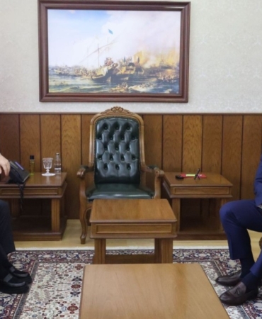 Adıyaman Valisi Varol’dan MSB Bakan Yardımcısı Ayhan’a ziyaret