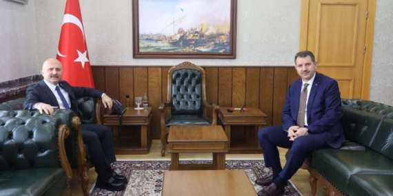 Adıyaman Valisi Varol’dan MSB Bakan Yardımcısı Ayhan’a ziyaret