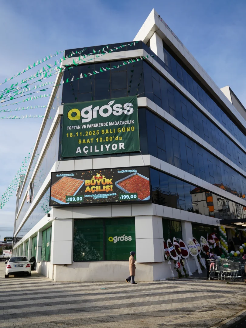Agross İstanbul'daki ikinci mağazasını Sultanbeyli'de hizmete açtı