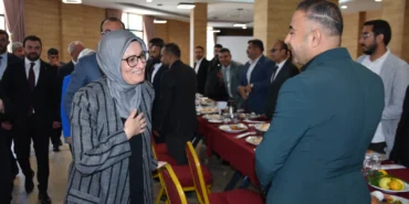 AK Parti Genel Başkan Yardımcısı Uygur, Şırnak'ta "Bir Sofrada Şehr-i Nuh" programında konuştu