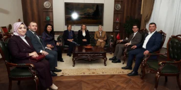 AK Parti Genel Merkez Kadın Kolları Başkanı Ercan Çanakkale'de ziyaretlerde bulundu