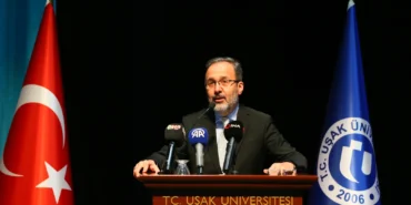 AK Parti İzmir Milletvekili Kasapoğlu, Uşak'ta akademik yıl açılışında konuştu