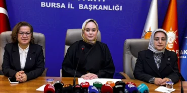 AK Parti Kadın Kolları Bursa: Şiddetin her türü kabul edilemez