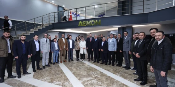 AK Parti protokolünden ASKON Kayseri’ye ziyaret
