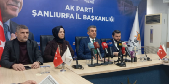 AK Parti Şanlıurfa’da üye sayısını 303 bine taşıdı