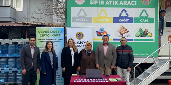 Alanya’da Çevre Dostu Çiftçi Kart Projesi tanıtıldı