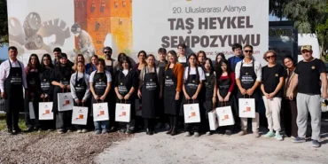 Alanyalı gençler heykel sanatıyla buluştu