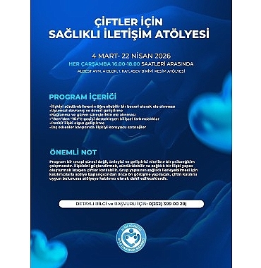 Aliağa Belediyesi’nden Çiftler İçin Sağlıklı İletişim Atölyesi