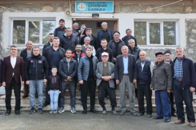 Amasya'da evi yanan yaşlı çifte el birliğiyle ev yapılacak