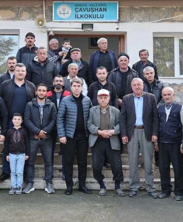 Amasya'da evi yanan yaşlı çifte el birliğiyle ev yapılacak