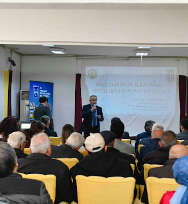 Ankara’da yerli arıcılara yönelik koloni yönetimi eğitimi verildi