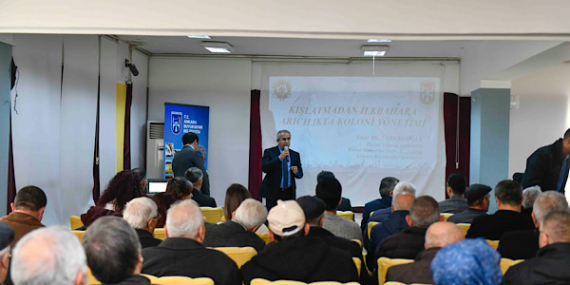 Ankara’da yerli arıcılara yönelik koloni yönetimi eğitimi verildi