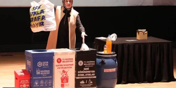 Ankara Keçiören'den öğretmenlere 'sıfır atık' eğitimi
