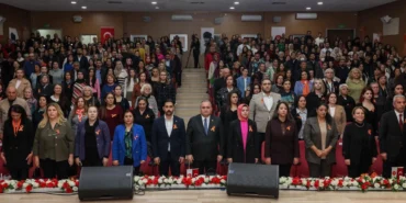 Ankara Keçiören kadına yönelik şiddete karşı ses yükseltti