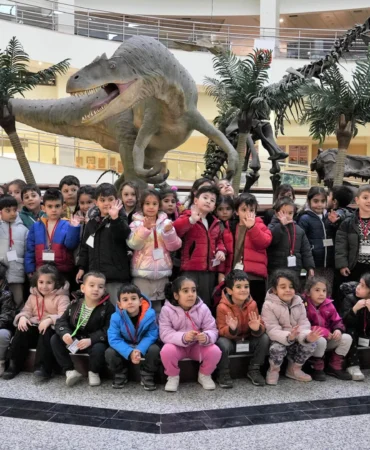Ankara Keçiörenli minikler tabiat tarihiyle buluştu