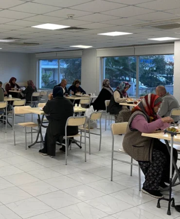 Antalya'da sosyal tesis ikinci evleri oldu