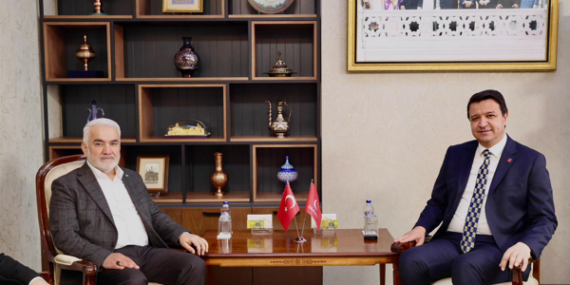 Arıkan, Yapıcıoğlu ile bir araya geldi