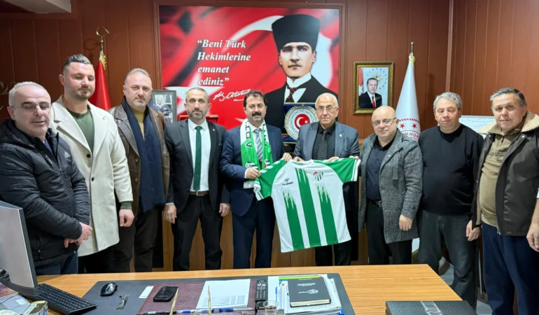 Artvinspor’dan İl Sağlık Müdürü Arslan’a ziyaret