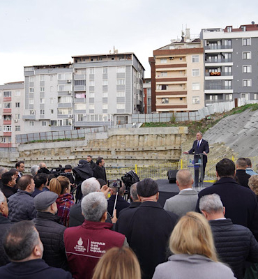 Avcılar’da Reşitpaşa Caddesi Zeminaltı Otoparkı’nın temeli atıldı