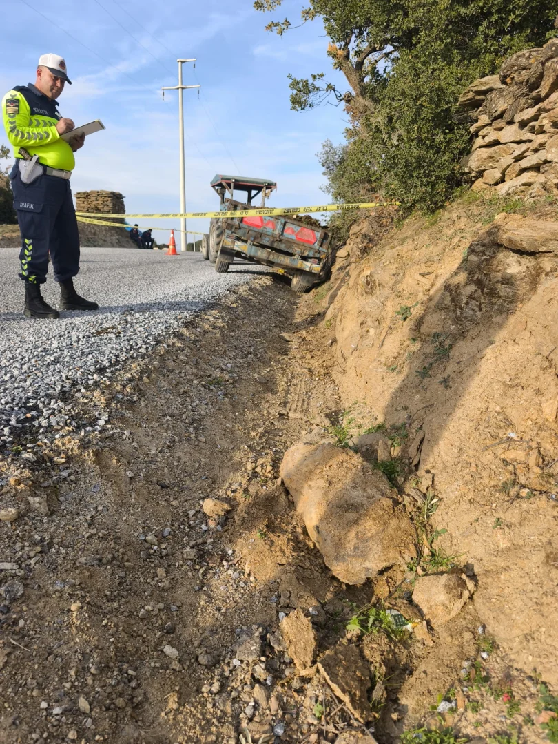 Aydın'da traktörün altında kalan 3 yaşındaki çocuk öldü