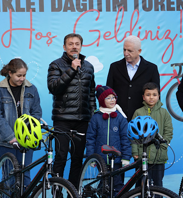 Bahçelievler’de Bisiklet Dağıtım Töreni düzenlendi