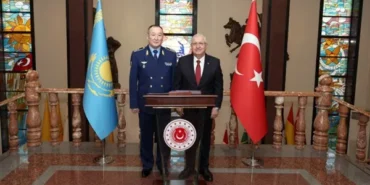 Bakan Güler, Kazakistanlı mevkidaşı Kosanov ile görüştü