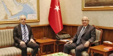 Bakan Güler, KKTC’nin Ankara Büyükelçisi Korukoğlu'nu kabul etti