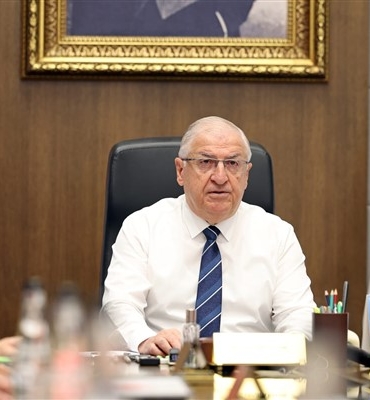 Bakan Güler, Ürdün Genelkurmay Başkanı Tümgeneral Hnaity’i kabul etti