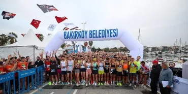 Bakırköy'de Öğretmenler Günü Koşusu