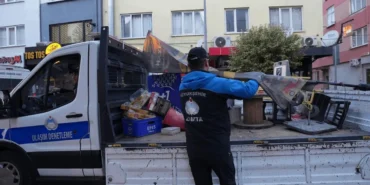 Balıkesir Zabıtası, kaldırım işgallerine karşı önlem alıyor